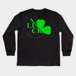 LUCK O' The Eva Kids Long Sleeve T-Shirt